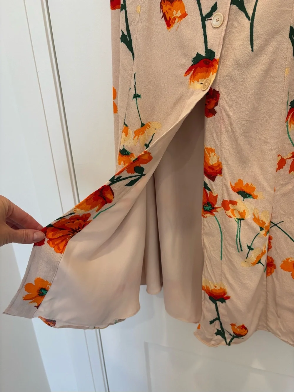 WILFRED | button front midi skirt - Picture 4 of 5